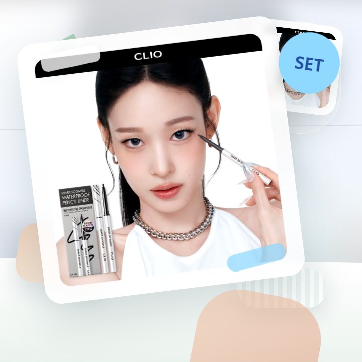 클리오 샤프 쏘 심플 워터프루프 펜슬라이너 단품/더블기획 후기형 사진 6