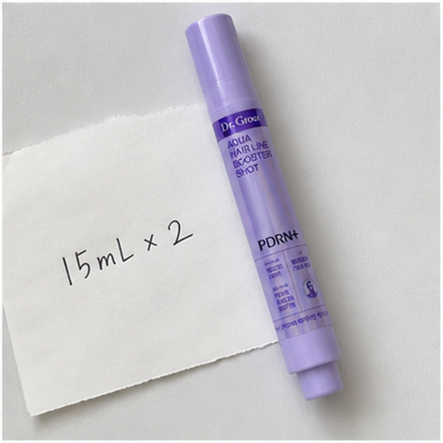 닥터그루트 아쿠아 PDRN 헤어라인 부스터샷 앰플 15ml … 후기형 사진 8