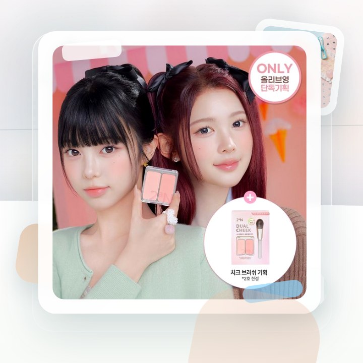 투에이엔 듀얼치크 20 colors (기획/단품) 후기형 사진 17