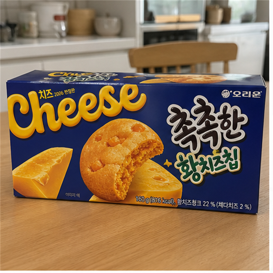 오리온 촉촉한 황치즈칩 160g 후기형 사진 1