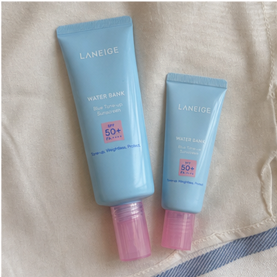 라네즈 워터뱅크 블루 톤업 선크림 50ml 기획 (+25ml) 올리브영 재고 확인 대표 이미지