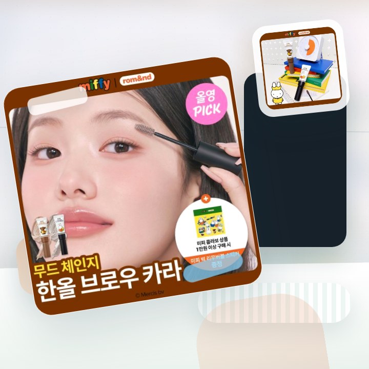 롬앤 한올 브로우 카라 후기형 사진 9